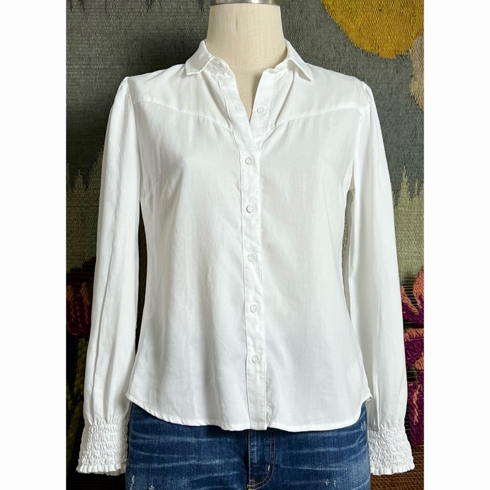 Anthropologie Cloth & Stone Western Buttondown Shirt XS